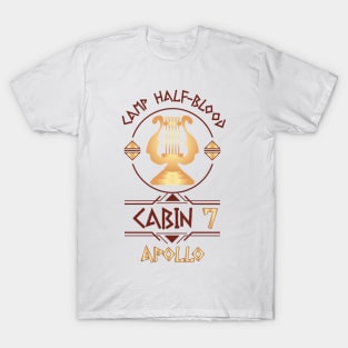 Cabin #7 in Camp Half Blood, Child of Apollo – Percy Jackson inspired design T-Shirt